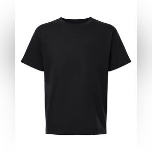 AMERICAN APPAREL KIDS JERSEY 4PK T-SHIRTS - BLACK  SIZE 10 (NEW WITH TAGS) A13